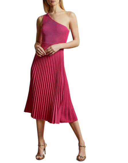 Pink Miriom dress by Ted Baker